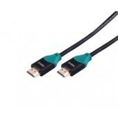Cablu HDMI, V2.0, tata-tata, 4K@60hz, 1080P, High Speed Ethernet, contacte aurite, 15m, Negru, Nexio