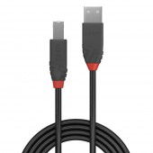 Cablu Lindy 0.2m USB 2.0 Tip A la Tip B