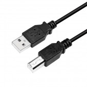 CABLU USB LOGILINK pt. imprimanta, USB 2.0 la USB 2.0 Type-B, 3m, black