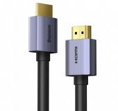 CABLU video Baseus High Definition, HDMI la HDMI, rezolutie maxima 4K UHD la 60 Hz, conectori auriti, 1.5m, negru  - 6932172608156
