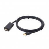 CABLU video GEMBIRD, adaptor Mini-DisplayPort la HDMI, 1.8m, rezolutie maxima 4K UHD la 30 Hz, negru