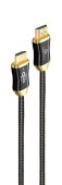 CABLU video GEMBIRD, HDMI la HDMI, 20m, premium AOC, conectori auriti, rezolutie maxima 8K la 60 Hz, braided, retail, negru