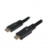 CABLU video LOGILINK, HDMI la HDMI, 10m, conectori auriti, rezolutie maxima 4K UHD la 30 Hz, negru
