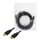 CABLU video LOGILINK, HDMI la HDMI, 20m, conectori auriti, rezolutie maxima 4K UHD la 30 Hz, HDMI 1.4, 2xecranaj, negru