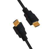 CABLU video LOGILINK, HDMI la HDMI 2.1, 1m, conectori auriti, rezolutie maxima 8K la 60 Hz, plastic, triplu ecranaj, negru
