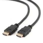 CABLU video SPACER, HDMI la HDMI, 15m, conectori auriti, rezolutie maxima 4K la 60 Hz, negru