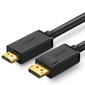 CABLU video Ugreen, DP101 DP la HDMI 4K la 30Hz, lungime 2m, negru - 6957303812028