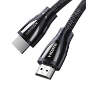 CABLU video Ugreen, HD140 HDMI la HDMI, HDMI 2.1, 8K la 60Hz, lungime 1m, braided, negru - 6957303884018