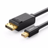 CABLU video Ugreen, MD105 mini DP la DP 4K la 60Hz, lungime 1.5m, negru - 6957303814770