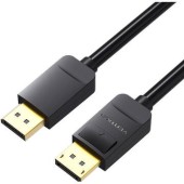 CABLU video Vention, DisplayPort la DisplayPort, 1.5m, rezolutie 4K la 60Hz, PVC, negru,  - 6922794733282