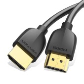Cablu video Vention, HDMI la HDMI, 1.5m, rezolutie 4K la 60Hz, negru negru,  - 6922794741577