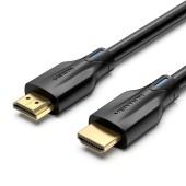 Cablu video Vention, HDMI la HDMI, 3m, rezolutie 8K la 60Hz, conectori auriti, negru,  - 6922794743519