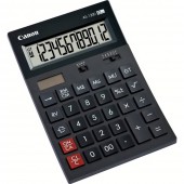 Calculator de birou CANON, AS-1200, ecran 12 digiti, alimentare solara si baterie, negru