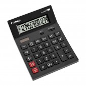 Calculator de birou CANON, AS-2400, ecran 14 digiti, alimentare solara si baterie, negru