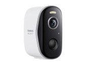 CAMERA IP Exterior Baseus N1 +, 2K, 2304 x 1296, acumulator integrat, unghi pana la 120 grade, IP67, dist. IR 30 m, tip lentila fixa 3 mm, 3 Mpx, wireless + RJ-45, slot SD card