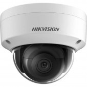 CAMERA IP Hikvision, dome pt. interior | exterior, dist. IR 30 m,  tip lentila fixa 2.8 mm, 2  Mpx, microfon, PoE, slot SD card