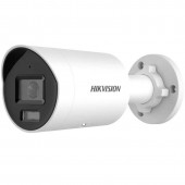 CAMERA IP Hikvision, mini bullet pt. interior | exterior, dist. IR 40 m,  tip lentila fixa 2.8 mm, 2 Mpx, PoE, carcasa metal, slot SD card