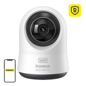CAMERA IP Interior Baseus Security P1 Pro, 3K, 5MP 2880 x 1620, unghi pana la 360 grade, wireless, slot SD card,  - 6932172662493
