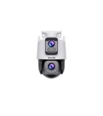 CAMERA IP Tenda, cube, wireless Wi-Fi 6 + 1 x RJ-45, pt. exterior, dual-lens full color night vision, dist. IR 30m, 2 x 3 Mpx rezolutie 2K, microfon, carcasa plastic, slot SD card