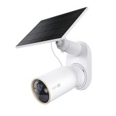 CAMERA IP TP-LINK + PANOU SOLAR, wireless, bullet, pt.exterior, dist. IR 9 m, tip lentila fixa 4 mm, 4K 8MP, acumulator inclus, microfon, carcasa plastic, slot SD card