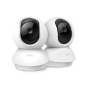 CAMERA IP TP-LINK, include 2 bucati Tapo C210, wireless, cube, pt. interior, dist. IR 9 m, tip lentila fixa 4 mm, 3 Mpx, microfon, carcasa plastic, slot SD card
