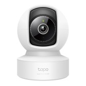 CAMERA IP TP-LINK, wireless + 1 × 100 Mbps RJ45 Port, cube, pt. interior, dist. IR 12 m, tip lentila fixa 4 mm, 3K 4MP, microfon, carcasa plastic, slot SD card