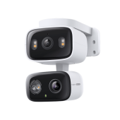 CAMERA IP TP-LINK, wireless, doua lentile, cube, pt. interior/exterior, dist. IR 12 m, tip lentila fixa 6 mm, 2304 × 1296 px, microfon, carcasa plastic, slot SD card