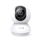 CAMERA IP TP-LINK, wireless, pan/tilt, lentila fixa, pt. interior, dist. IR 12 m, unghi 360° + 114°, 4K 8MP, detectie AI, carcasa plastic, slot SD card
