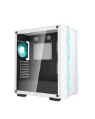 CARCASA DeepCool CC560 MESH V2, middle tower, gaming, fara sursa, suporta 8xfan, 4xfan inclus USB 3.2 gen1 x 2, audio, 7 sloturi expansiune, alb