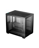 CARCASA DeepCool CG530, middle tower, gaming, fara sursa, suporta 14xfan PSU shroud, USB 2.0 x 1, USB 3.2 gen1 x 2, audio+mic, 7 sloturi expansiune, negru