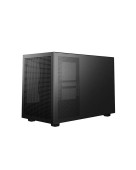 CARCASA DeepCool #CH260, mini tower, gaming, fara sursa, suporta 6xfan PSU shroud, USB Type-C x 1, USB 3.1 gen1 x 2, audio+mic, 4 sloturi expansiune, negru, #