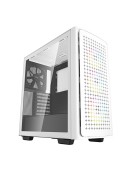CARCASA DEEPCOOL, Middle Tower, E-ATX fara sursa, sticla securizata, 3 x 120mm RGB fan, 1 x 140mm black fan , USB 3.0 x 2, USB 3.1 Type-C x 1, Jack 3.5mm x 1, R-CK560-WHAAE4-G-1