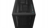CARCASA DeepCool MORPHEUS, Tower, ATX, fara sursa, 1xfan, USB 3.2 gen 1 x 4, USB Type-C x 1, audio, PSU shroud, 9 sloturi expansiune, iluminare ARGB, negru