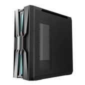 CARCASA gaming DeepCool GENOME III tower, fara sursa, max 10x fan, cooler AIO 420mm pre-instalat, 9 sloturi expansiune, negru