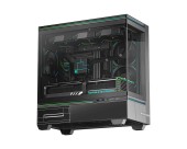 CARCASA Thermalright TL-M10, mid tower, sticla securizata, fara PSU, 4 ventilatoare incluse, H max cooler 185mm, USB-C, 2x USB 3.0, negru, ARGB