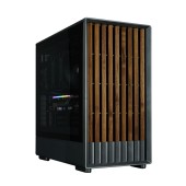 CARCASA Zalman P10 NAMU, mini tower, gaming, fara sursa, suporta 7xfan, 3xfan inclus, PSU shroud, display 9.1inch, USB Type-C x 1, USB 3.1 gen1, audio+mic, 5 sloturi expansiune, negru