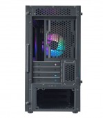CARCASE Cooler Master MasterBox MB320L ARGB with Hub, MATX,Transparent front bezel,U3x2,TG side panel,ARGB fanx2,w/ARGB Hub