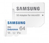 Card memorie Samsung , PRO Endurance + Adapter microSDXC 64GB