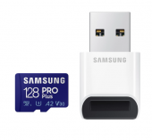 Card memorie Samsung PRO Plus + Cititor USB carduri micro-SDXC 128GB