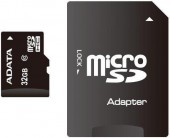 CARD MicroSD ADATA,  32 GB, MicroSDHC, clasa 10, standard UHS-I U1