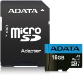CARD MicroSD ADATA, 16 GB, microSDHC, clasa 10, standard UHS-I U1