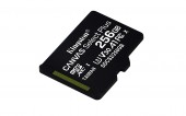 CARD MicroSD KINGSTON, 256 GB, microSDXC, clasa 10, standard UHS-I U3