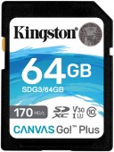 CARD MSD KINGSTON, 64 GB, SD, clasa 10, standard UHS-I U3