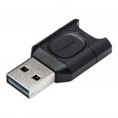 CARD READER extern KINGSTON, interfata USB 3.2 gen 1, citeste/scrie microSDHC/SDXC UHS-II, plastic, negru