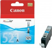 Cartus Cerneala Original Canon Cyan, CLI-521C, pentru iP3600|iP4600|MP540|MP620