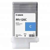 Cartus Cerneala Original Canon Cyan, PFI-120C, pentru IPF TM-200|TM-205|TM-300|TM-305, 130ml