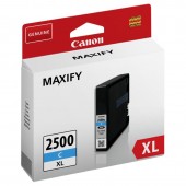 Cartus Cerneala Original Canon Cyan, PGI-2500XLC, pentru Maxify IB4050|IB4150|MB5050|MB5150|MB5350|MB5450