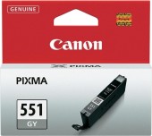 Cartus Cerneala Original Canon Grey, CLI-551Gr, pentru Pixma IP-7250|8750|IX-6850|MG-5450|5550|5650|6350|6450|6650|7150|7550|MX-725|925, 7ml