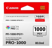 Cartus Cerneala Original Canon Light Grey, PFI-1000PGy, pentru IPF PRO-1000