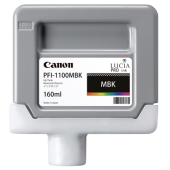 Cartus Cerneala Original Canon Matte Black, PFI-1100MBK, pentru IPF PRO-2000|PRO-4000|PRO-6000, 160ml, incl.TV 0.15 RON,NOPP